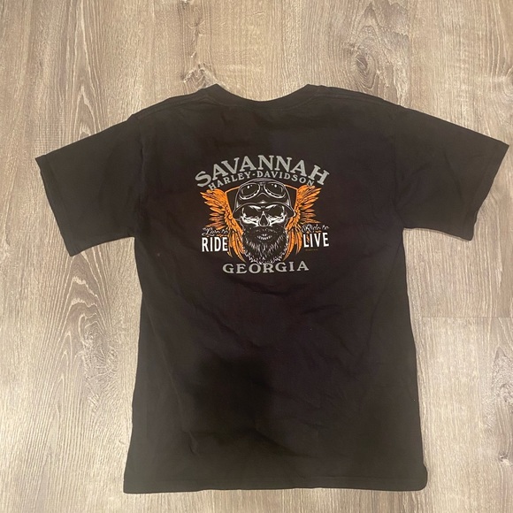 Harley Davidson Graphic tshirt fits size small in perfect condition - Picture 2 of 3